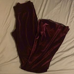 RWMG VELVET BELL BOTTOMS